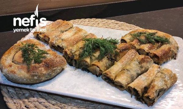 Ispanaklı Kıymalı Kol Böreği