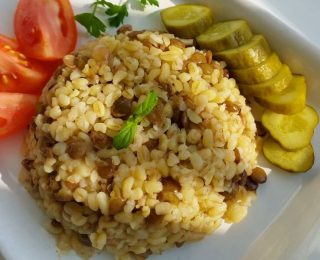 Mercimekli Bulgur Pilavı Tarifi