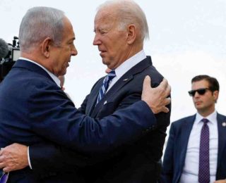 Biden İsrail’de; Netanyahu ile birbirlerine sarıldılar