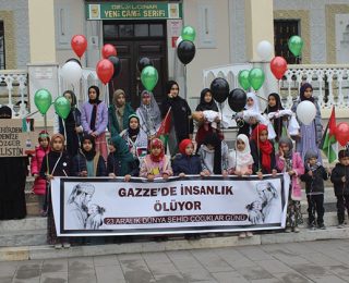 Filistinli çocukların kanı yerde kalmayacak