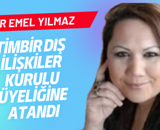 Dr. Emel Yılmaz, TİMBİR Dış İlişkiler Kurulu’na atandı