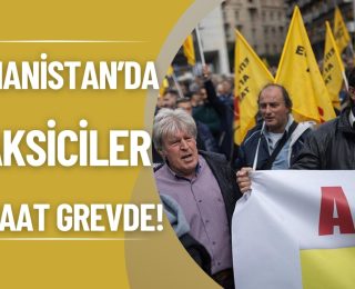 Atina’da 48 saatlik taksi grevi