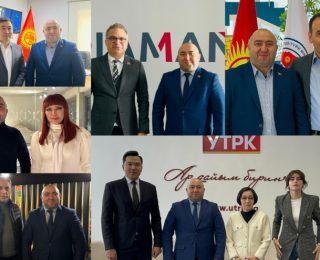 TİMBİR Uluslararası İlişkiler Başkanı Agil Alesger, Kırgızistan’da medya kuruluşları ile görüştü