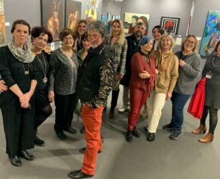 Ressam Figen Ramazanoğulları Ülkemizi Paris’te Temsil Etti