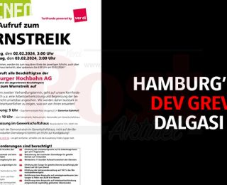 Hamburg’da dev grev