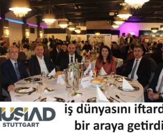 MÜSİAD Stuttgart iş dünyasını iftarda bir araya getirdi