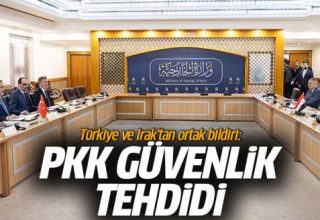 Türkiye ve Irak ‘PKK güvenlik tehdidi’ Protokolü