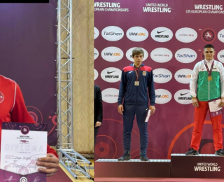 Üngör, U15 Serbest Güreş Avrupa Şampiyonası’nda Avrupa 3.’sü oldu