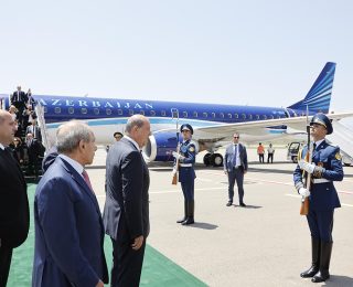 Cumhurbaşkanı Tatar Azerbaycan’ın Şuşa şehrinde