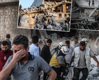 Rus uçaklarının İdlib’e düzenlediği saldırılarda 10 kişi hayatını kaybetti