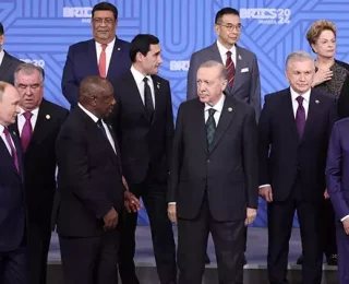 Cumhurbaşkanı Erdoğan, BRICS Liderler Zirvesi’nde aile fotoğrafı çekimine katıldı